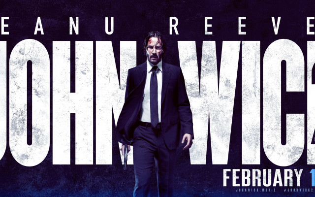 Man suit tie johnwick poster free wallpaper - medium preview image