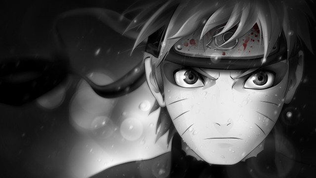 Man hat mask blood eyes #2 free wallpaper - medium preview image