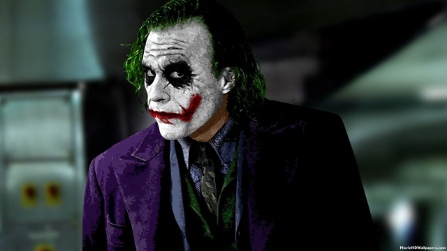 Joker man dark room green #2 free wallpaper - medium preview image