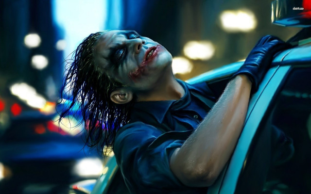 Mohawk man car window city free wallpaper - medium preview image