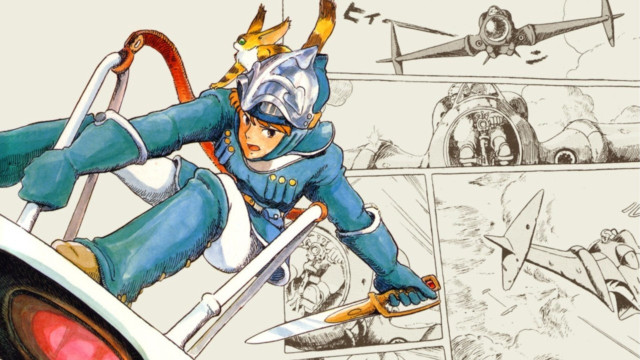 Person blue outfit sword helmet free wallpaper - medium preview image