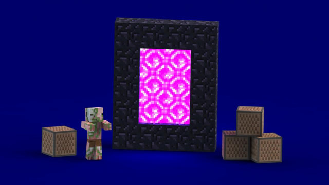 Man standing picture frame purple free wallpaper - medium preview image