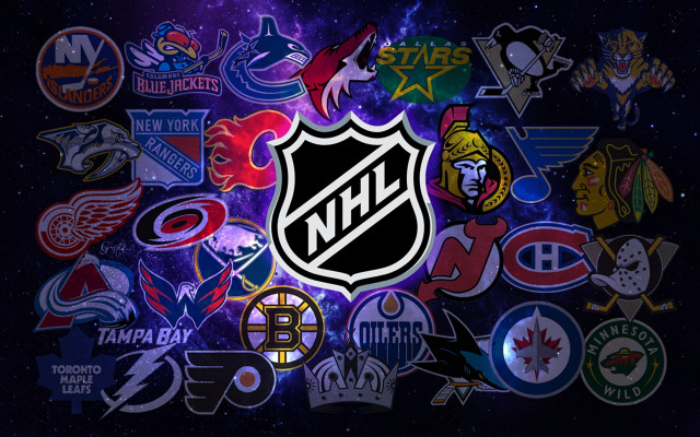Hockey logos space background stars free wallpaper - medium preview image