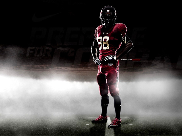 Football player uniform field fog free wallpaper - medium preview image