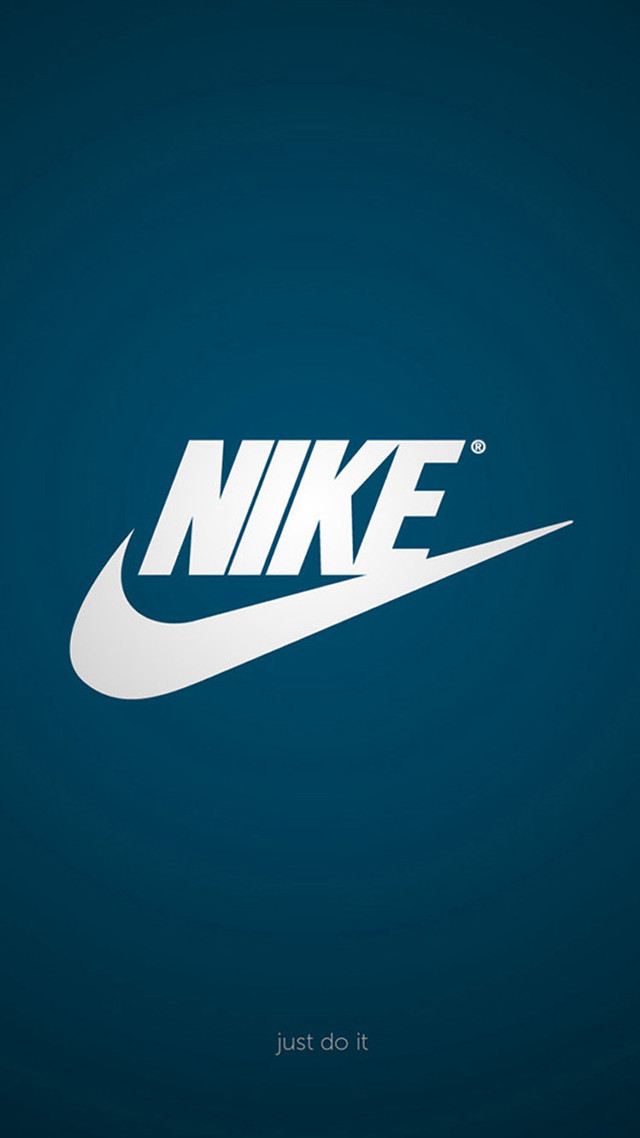 Nike logo blue background just #2 free wallpaper - medium preview image