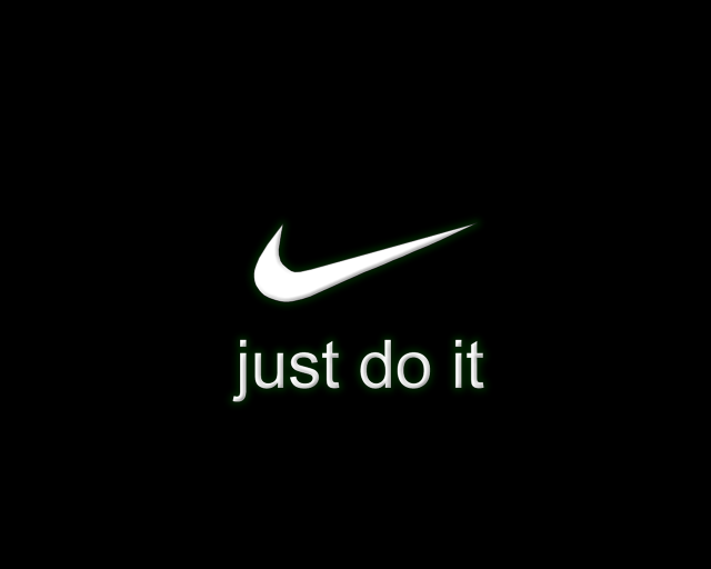Nike logo just do it free wallpaper - medium preview image