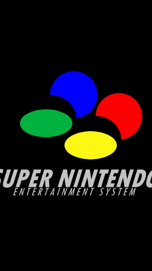 Super nintendo entertainment system logo free wallpaper - medium preview image