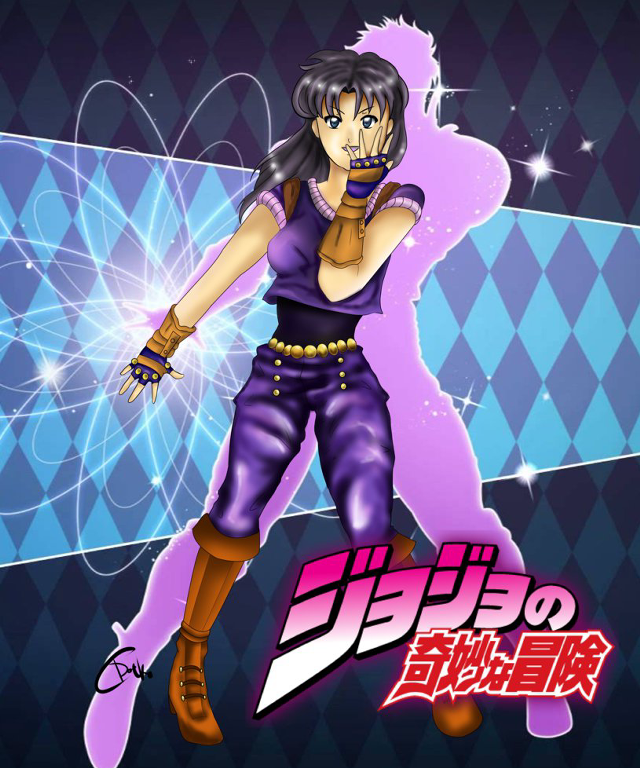 Cartoon purple outfit boots blue free wallpaper - medium preview image