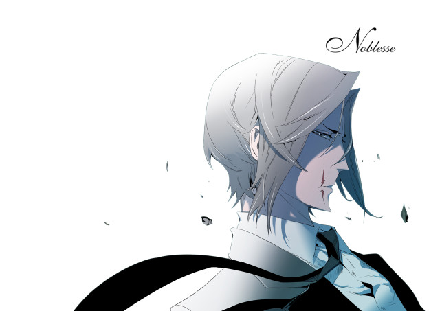 Man grey hair black white free wallpaper - medium preview image