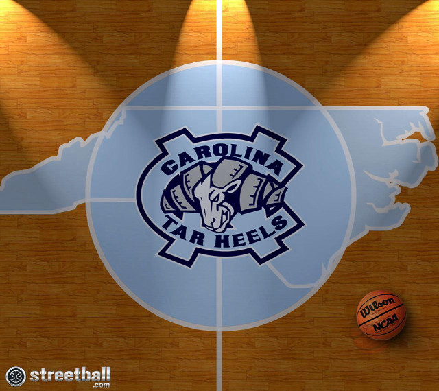 Basketball court unc logo floor free wallpaper - medium preview image