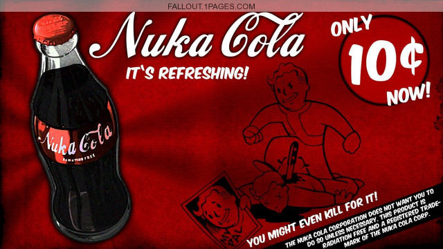Coke bottle drawing man red free wallpaper - medium preview image
