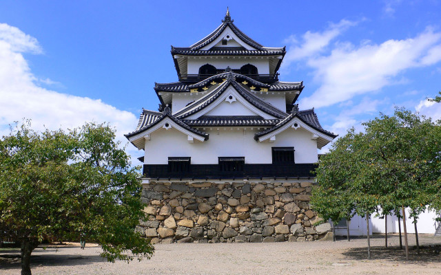 Eishōsai choji shrine bridge pagoda free wallpaper - medium preview image