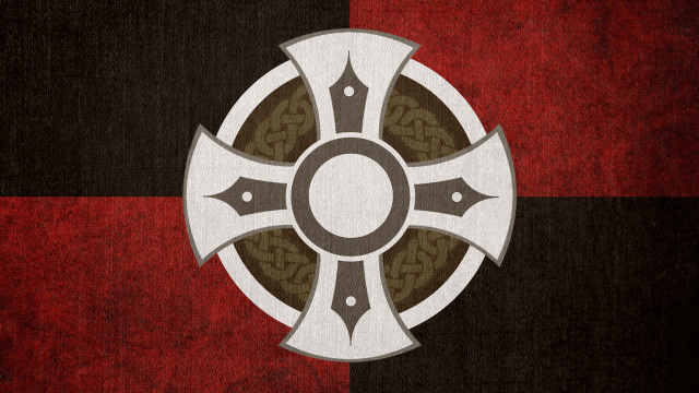 Cross pattern red black background free wallpaper - medium preview image