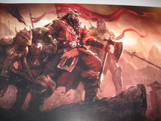 Man horse sword flag background free wallpaper - medium preview image