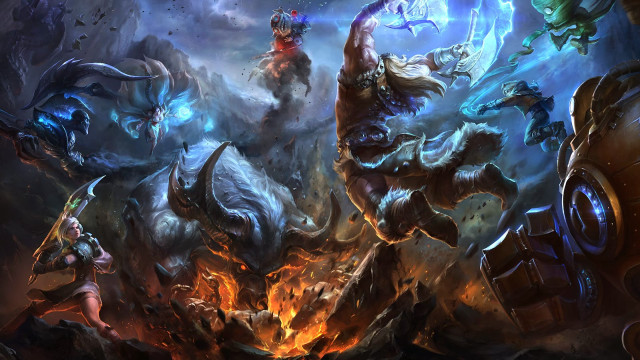 Demonic creatures dark cave demon free wallpaper - medium preview image
