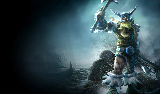 Man horned costume sword dark free wallpaper - medium preview image