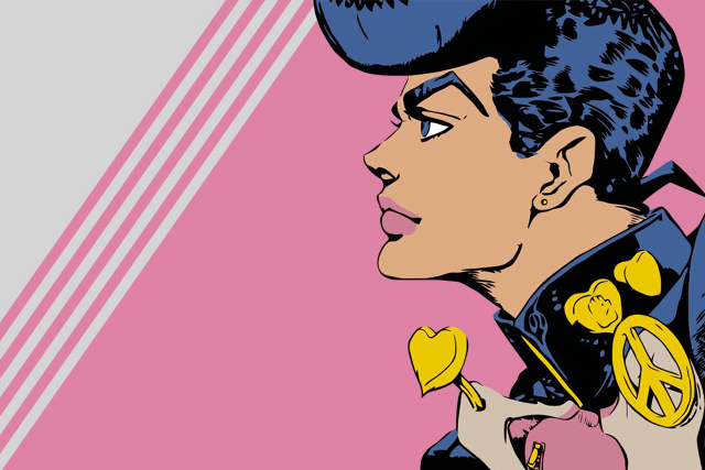Pop art man hat peace free wallpaper - medium preview image