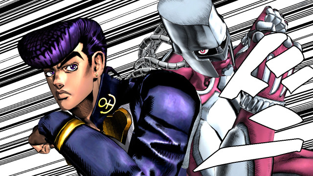 Purple suit robot jojo boys free wallpaper - medium preview image