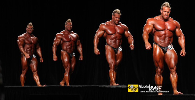 Muscular man stage group men free wallpaper - medium preview image