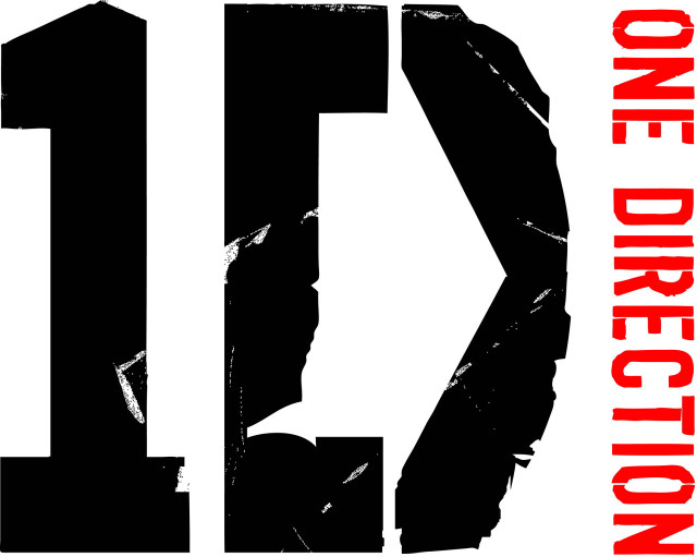 Black white number one direction free wallpaper - medium preview image