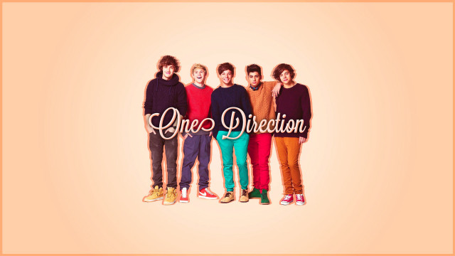 Young men group beige background free wallpaper - medium preview image