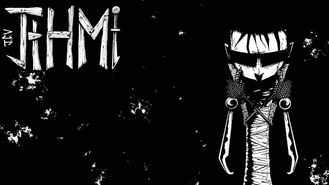 Man mask tie black background free wallpaper - medium preview image