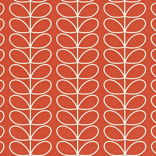Red white wallpaper leaf pattern free wallpaper - medium preview image