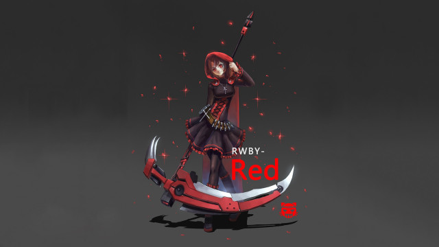 Woman sword red hat ribbon free wallpaper - medium preview image