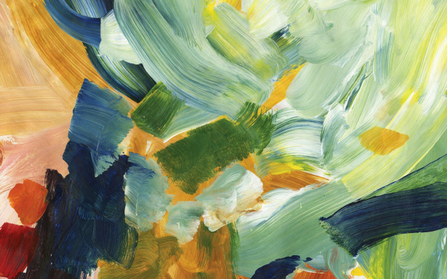Green painting artwork nature color free wallpaper - medium preview image