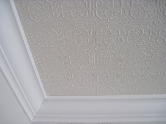 Ceiling white tile fan corner free wallpaper - medium preview image