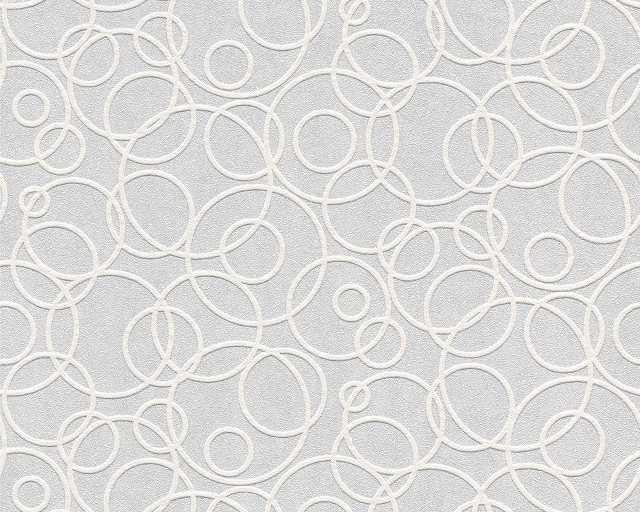 White wall circles pattern background free wallpaper - medium preview image