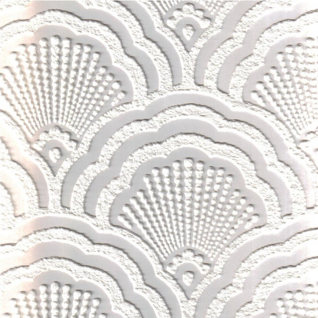 White wallpaper circles waves pattern free wallpaper - medium preview image