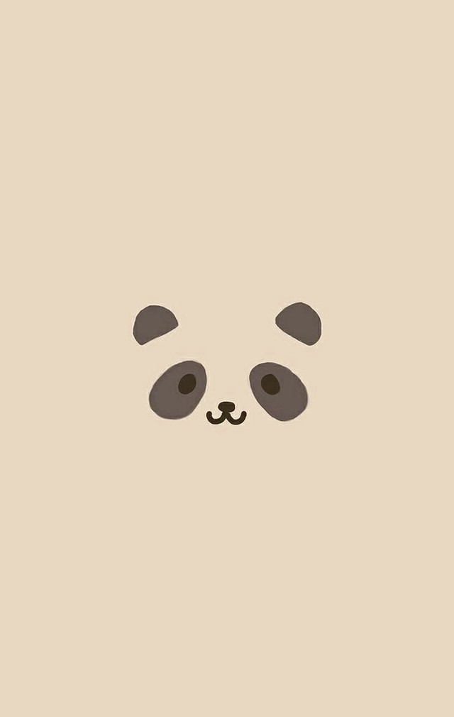 Panda face with mustache image free wallpaper - medium preview image