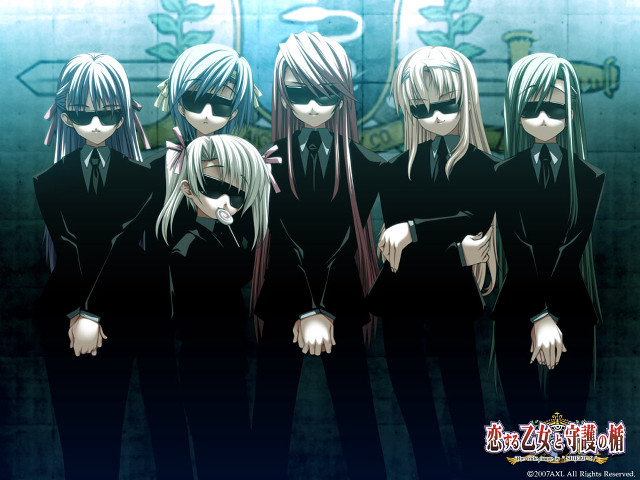 Anime characters graffiti wall group free wallpaper - medium preview image
