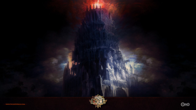 Tall tower clock dark sky free wallpaper - medium preview image