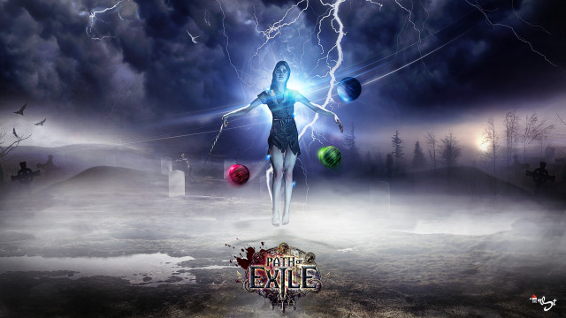 Woman field ball lightning clouds free wallpaper - medium preview image