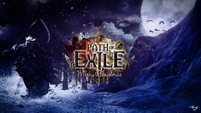 Dark snowy cave path exit free wallpaper - medium preview image