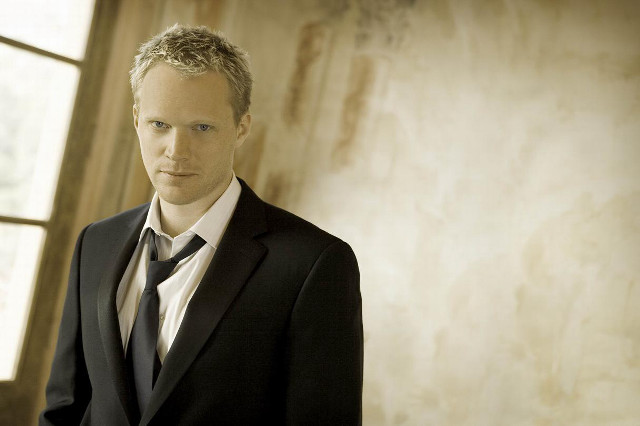 Man suit tie window curtain free wallpaper - medium preview image