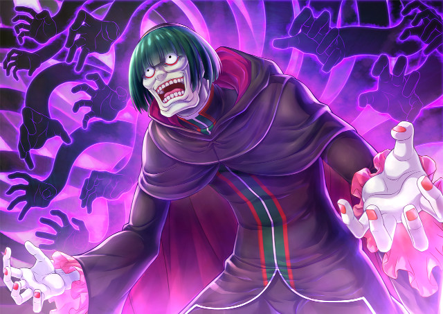 Creepy cartoon character expression hands #3 free wallpaper - medium preview image