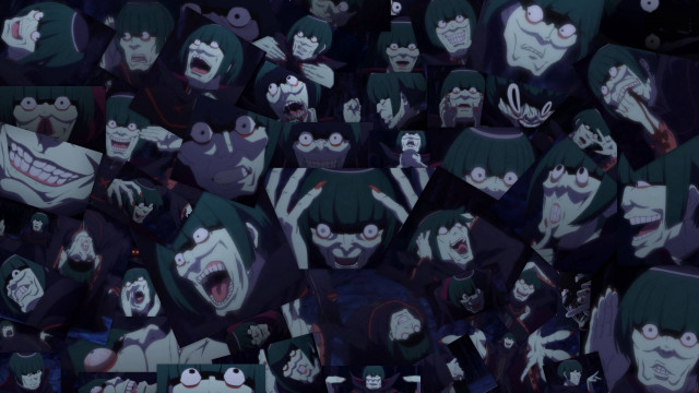 Animated characters mouths open hands free wallpaper - medium preview image