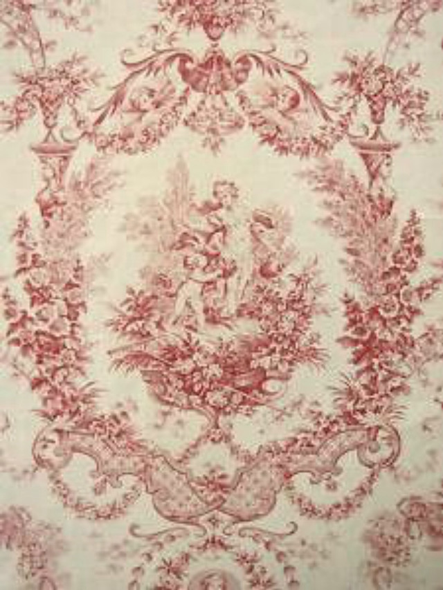 Red white rug design side free wallpaper - medium preview image