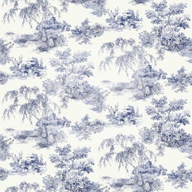 Blue white wallpaper trees bushes free wallpaper - medium preview image
