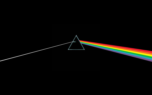 Dark side moon rainbow light #13 free wallpaper - medium preview image