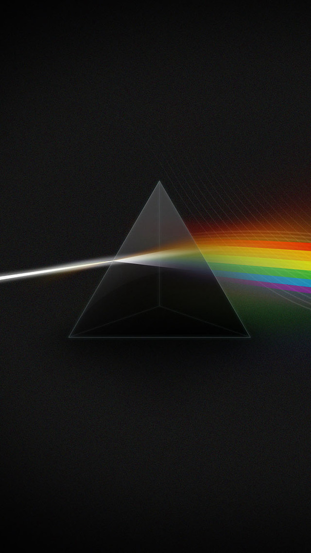 Dark side moon rainbow light #10 free wallpaper - medium preview image