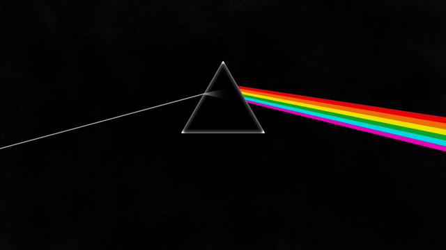 Dark side moon rainbow light #9 free wallpaper - medium preview image