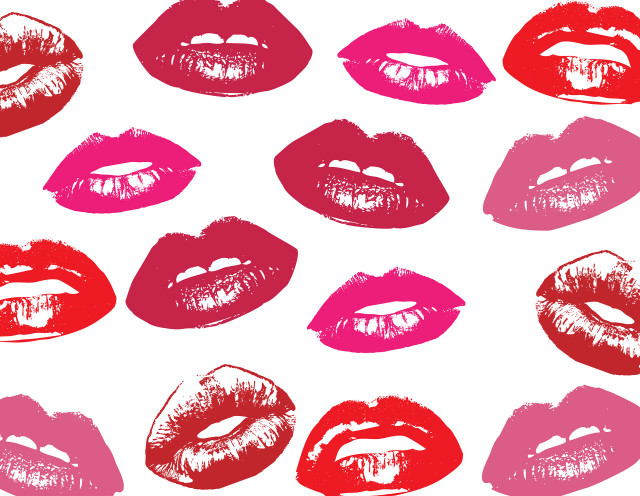 Lipstick colorful group white background free wallpaper - medium preview image
