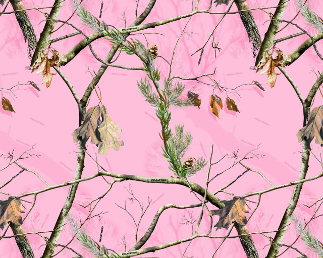 Pink tree branch leaves illustration free wallpaper - medium preview image