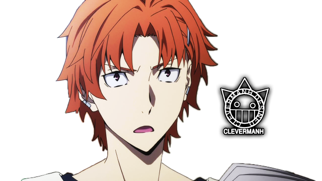 Red haired man black white free wallpaper - medium preview image