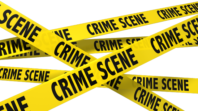 Yellow caution tape crime scene free wallpaper - medium preview image