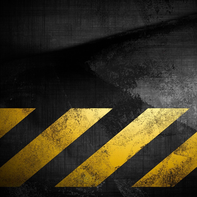 Yellow black hazard sign black free wallpaper - medium preview image